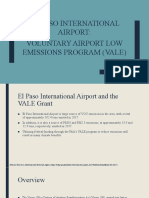 Federal Funding Available For Reducing Emissions at The El Paso Airport