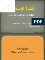 Ukhuwah Islamiyah