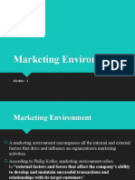 Marketing Environment: Module - 2