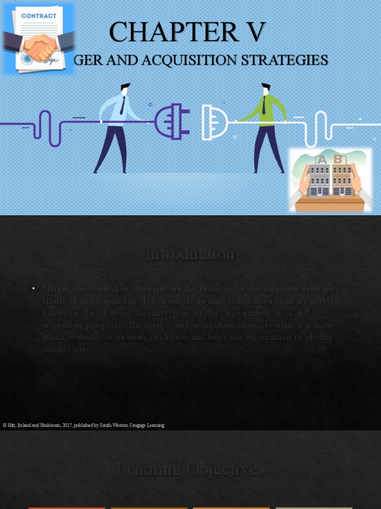 CHAPTER V - Merger and Acquisition Strategy | PDF | Mergers And ...