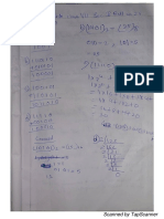 Maths Hand Note
