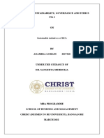 Business Sustainability, Governance and Ethics Cia 1: Sustainable Initiatives of HCL