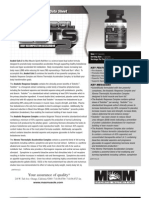 Anabol Cuts II Product Data Sheet