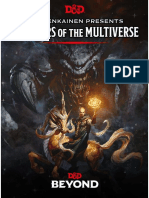 D&D 5e - Mordenkainen Presents - Monsters of the Multiverse