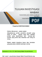 Tujuan Investigasi Wabah