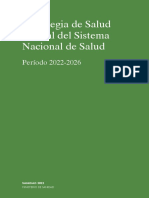 Ministerio Sanidad Estrategia Salud Mental SNS 2022 2026