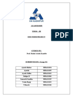 Leadership Term - Iii End Term Project