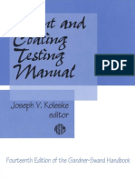 Paint and Coating Testing Manual MNL 17 14th Ed of the Gardner Sward Hbk J Koleske ASTM 1995 WW