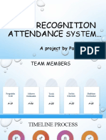 Face Recognition Attendance System Project