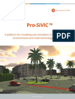 Pro-Sivic: A Platform For Modeling and Simulation of Multi-Frequency Environments and Multi-Technology Sensors