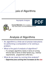 Asymptotic Analysis