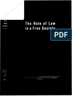 Rule of Law in A Free Society Conference Report 1959 Eng
