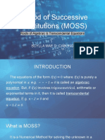 Methods of Successive Substitutions