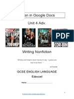 Google Docs Unit 4 Writing Non Fiction Online Version - Ethan Johnson-122334 1