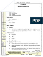 Saudi Arabian Oil Company: SECTION 15190 Mechanical Identification