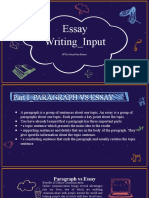 Essay Writing - Input: PPT by Gülşah Tuna Herdem