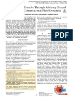 Effect of Heat Transfer Through Arbitrary Shaped