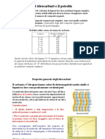 Idrocarburi e Petrolio