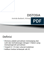 DISTOSIA