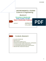 ES200 Environmental Studies Module B: Ecosystems and Water Quality