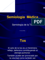 Semiología de La Tos