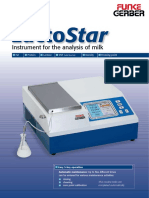 Lactostar: Instrument For The Analysis of Milk