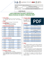 Convocatoria Campeonato Nacionale Internacional Abierto Mexicano Chihuahua 2022