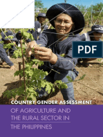 Of Agriculture and The Rural Sector in The Philippines: Country Gender Assessment