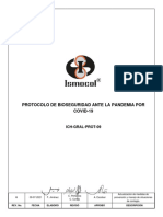 ICH GRAL PROT-09 R6 Protocolo de bioseguridad ante pandemia COVID 19