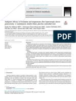 Analgesic Efficacy of Ketamine and Magnesium After Laparoscopic Sleeve