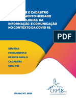 CRPMT 18 REGIAO - Cartilha TICS 01 10