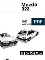 Complete 1988 Mazda 323 Workshop Manual