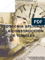 Geotecnia Aplicada a La Construcción de Túneles