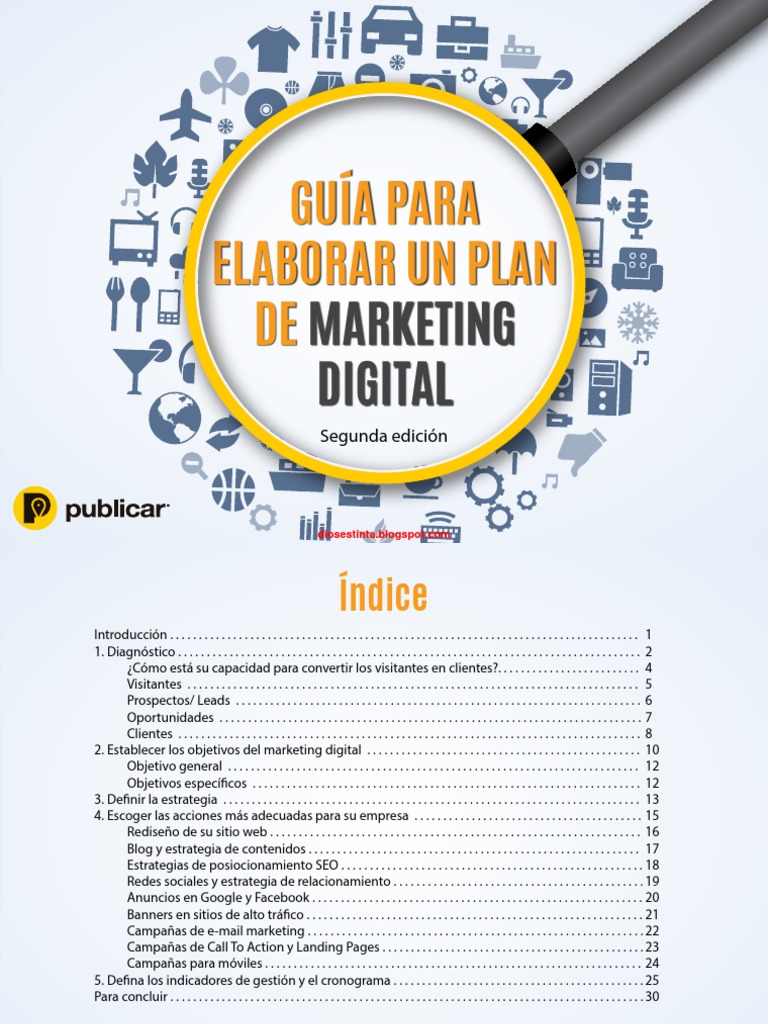 Guia para Elaborar Un Plan de Marketing Digital - Otros | PDF