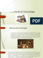 Historia de La Toxicología