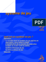 Systèmes de Jeu Cours International KNVB Juin 2005