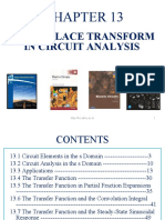 The Laplace Transform in Circuit Analysis