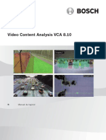 Web Manuel-Camera VCA 8.10 Operation Manual FRFR 88154623371