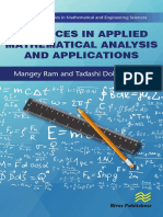 Advances in Applied Mathematical Analysis and Applications Advances in Applied Mathematical Analysis and Applications
