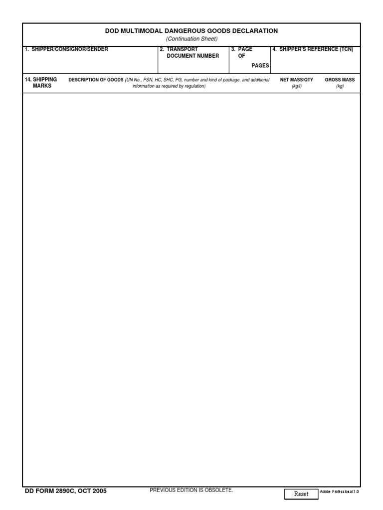 DD2890C Multimodal DG Continuation | PDF