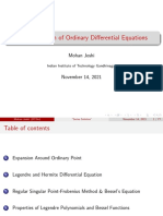 Series Solution of Ordinary Differential Equation