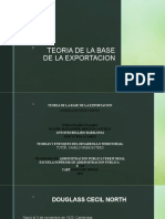 Presentacion TEORIA DE LA BASE DE LA EXPORTACION