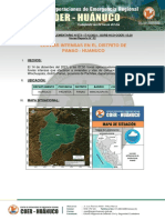 Reporte Complementario N°573-Lluvias Intensas en El Distrito de Panao