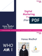 Digital Marketing: Hanaa Medhat