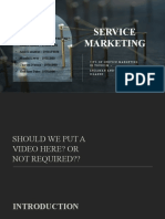 Service Marketing Presentation