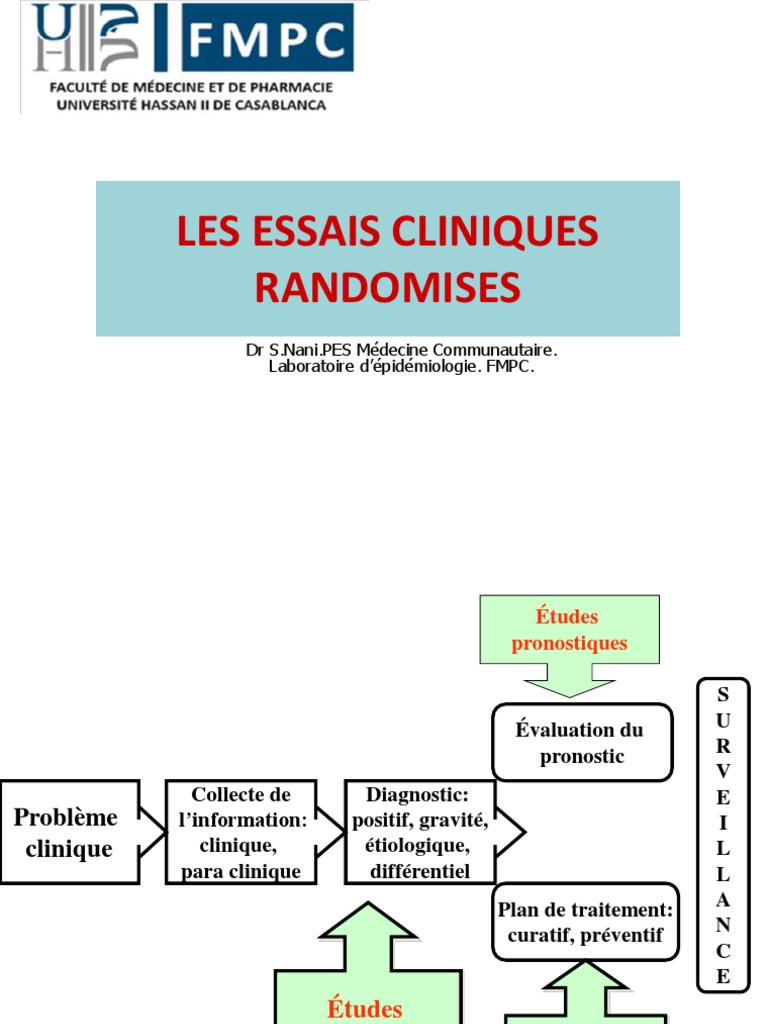 Essais Cliniques Randomisés | PDF | Essai clinique | Effet placebo