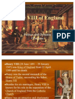 Henry VIII and The Reformation in England Final
