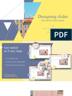 Designing Slides: Has Never Been Easier