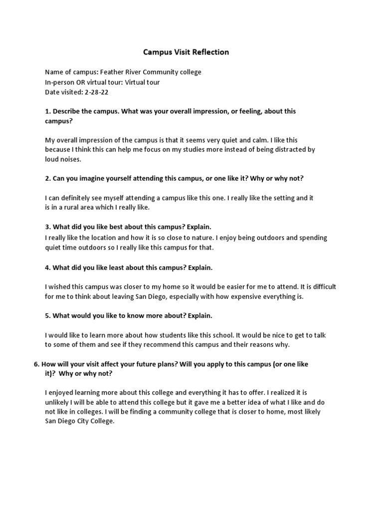 Campus Visit | PDF | Career & Growth