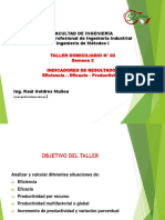 Taller Domici 2 Productividad -Efic- Eficacia
